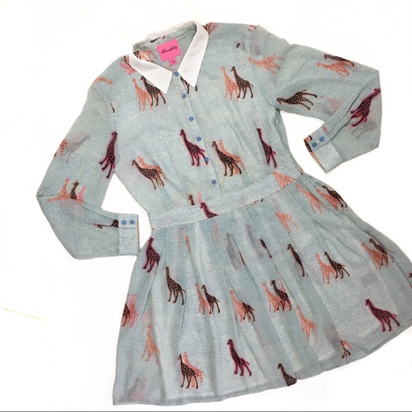 Modcloth Dresses & Skirts - ModCloth Giraffe Print Dress